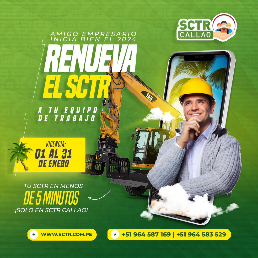 SCTR Callao - 🛡️📆 ¡Prepárate para el 2024 con tus...