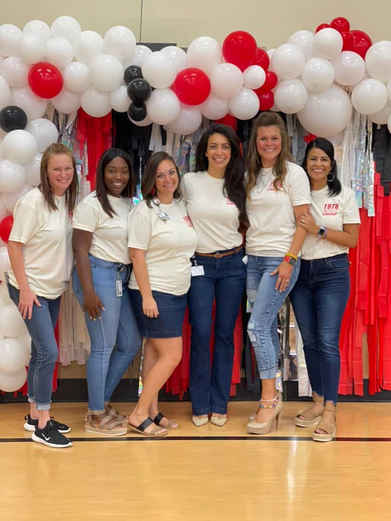 Teachers were back on campus... - Rice Elementary, Conroe ISD