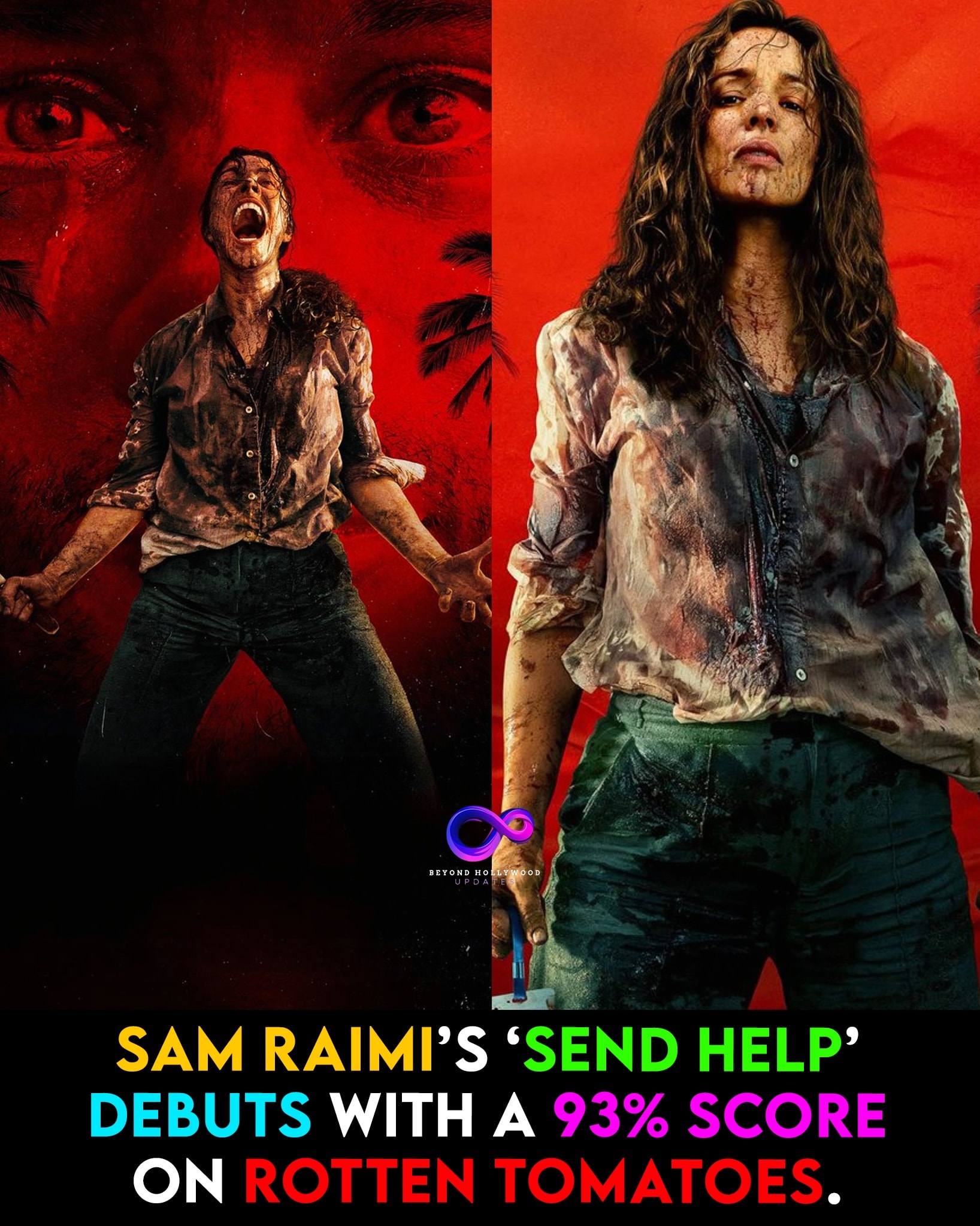 Beyond - Send Help, the latest film from Sam Raimi, is already being ...
