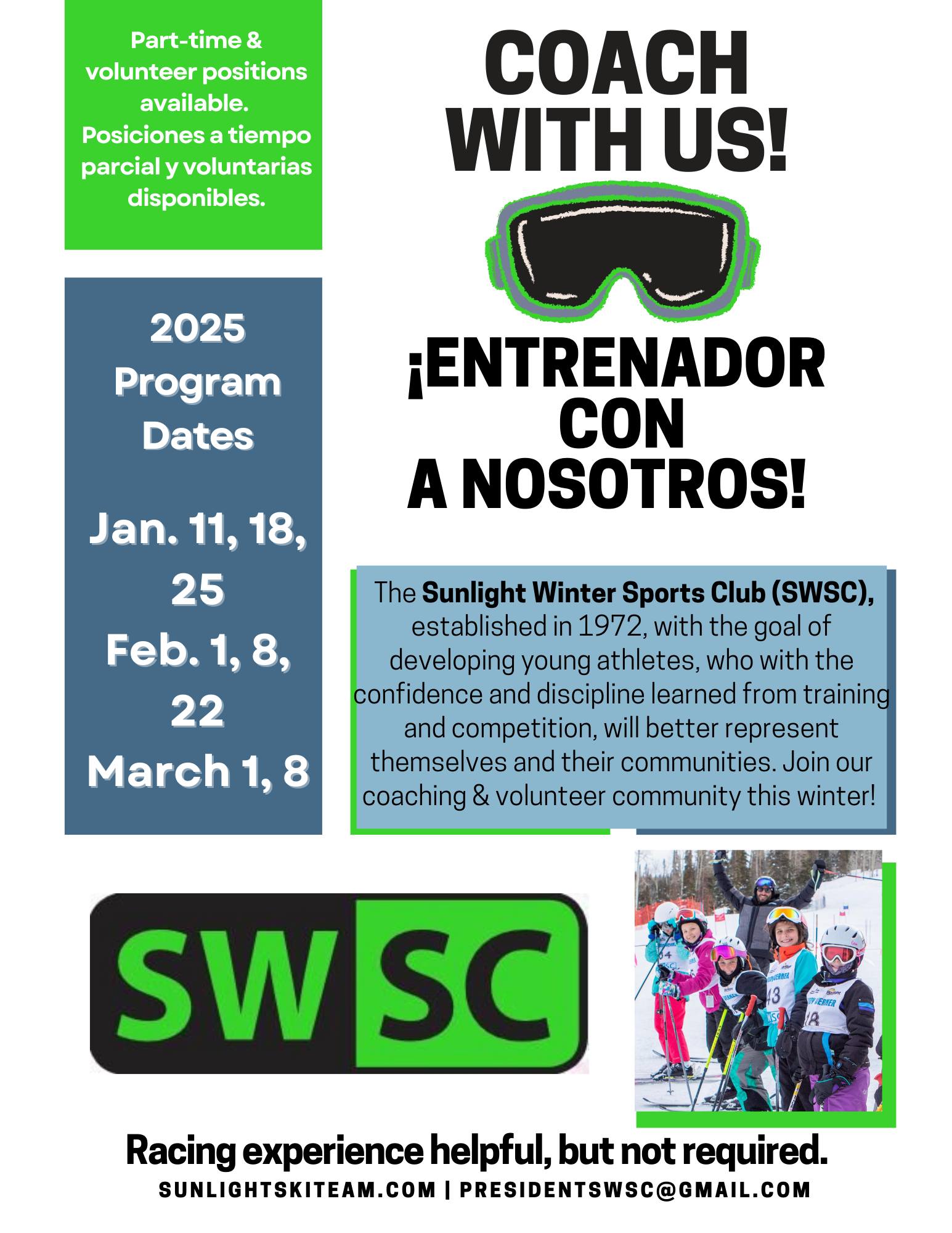 The 2025 Sunlight Winter... - Sunlight Winter Sports Club