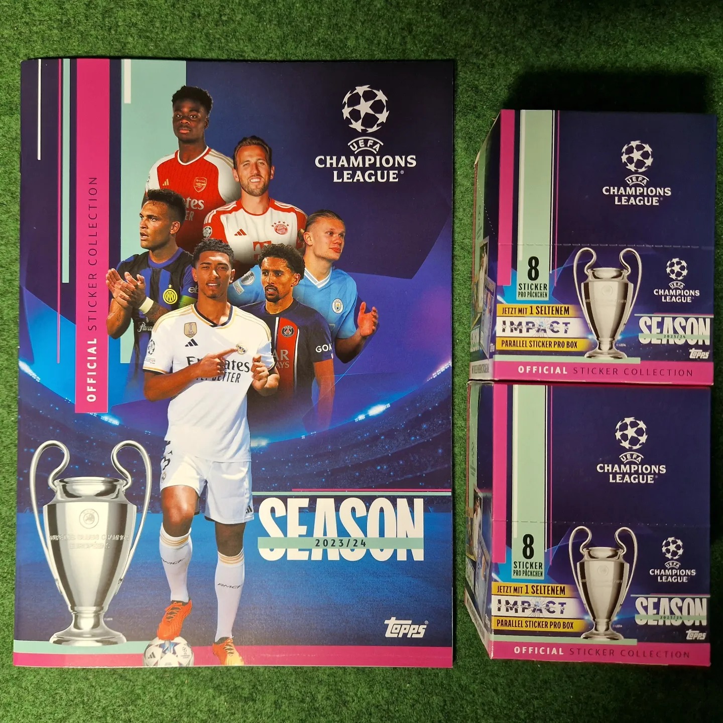 2022 Topps Road to UEFA Nations League Finals - 8 Box - Played (avec