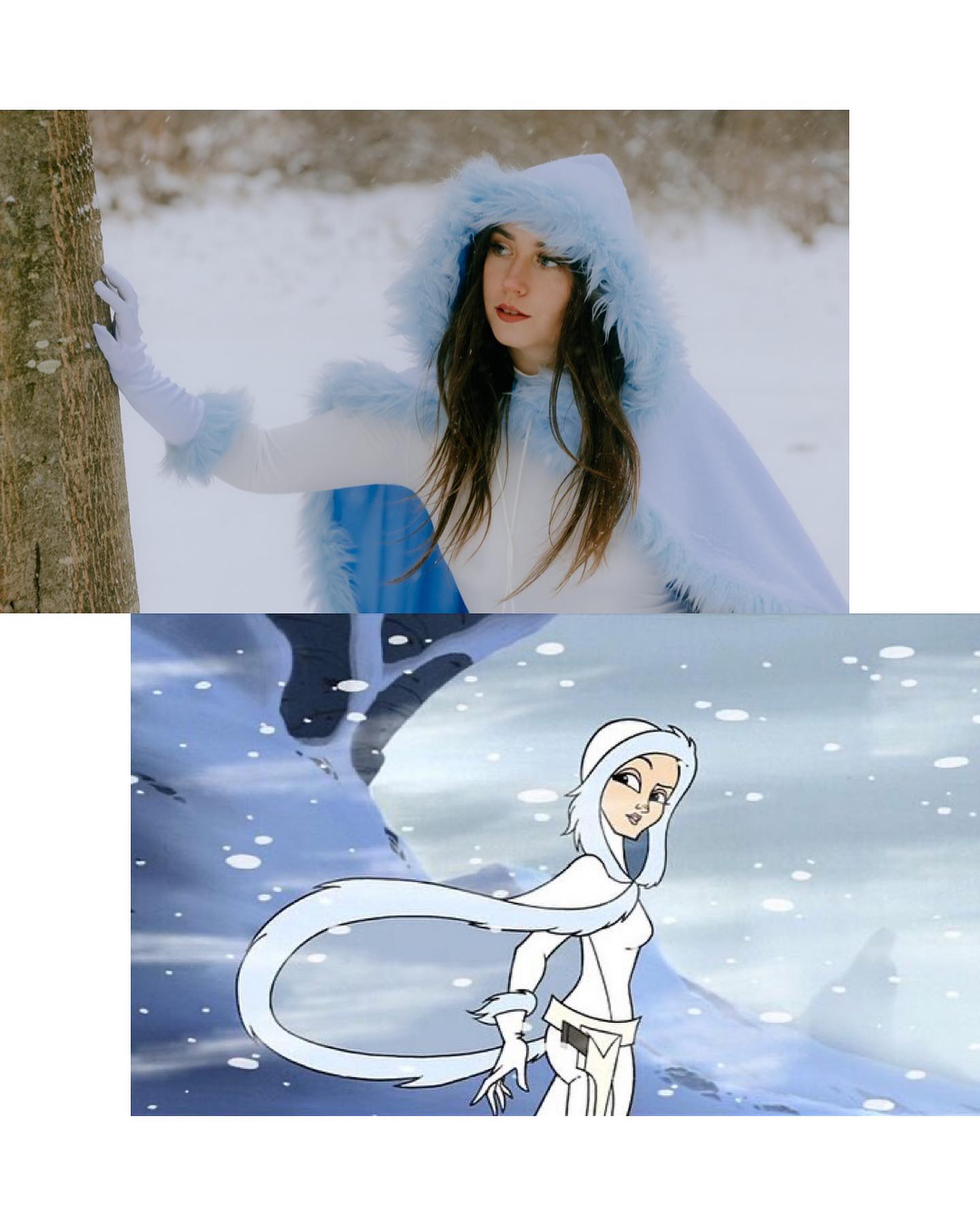 Snowbunny Padme cosplay from Star Wars Clone Wars
