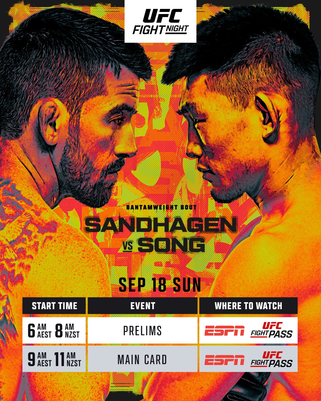 UFC - 🤜 Your Sunday morning plans are right here! 🤛 📺📱...