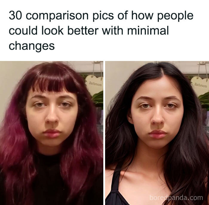 Crafty - 30 comparison pics of how people could look better with ...