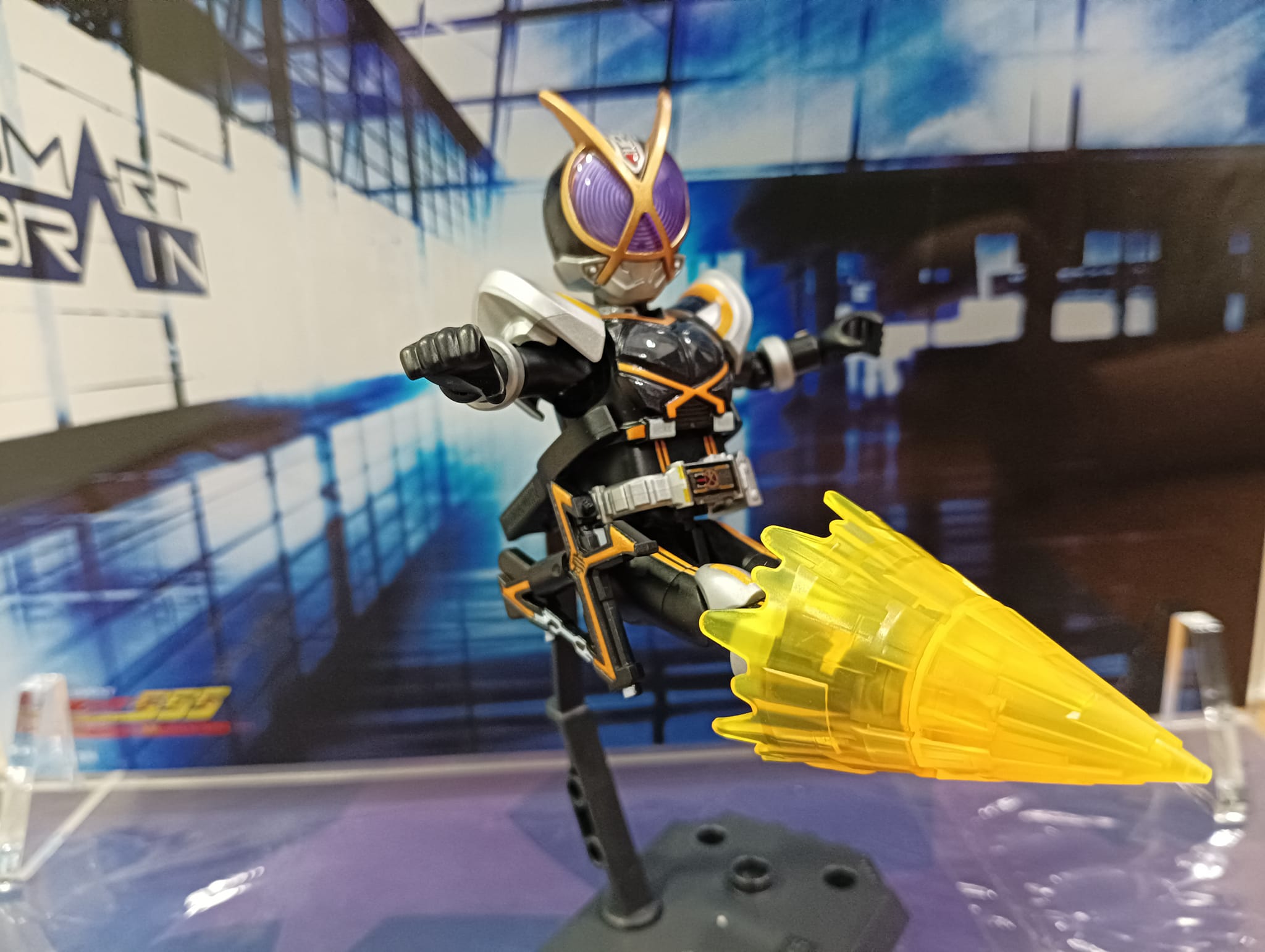 Kamen Rider figures and accessories