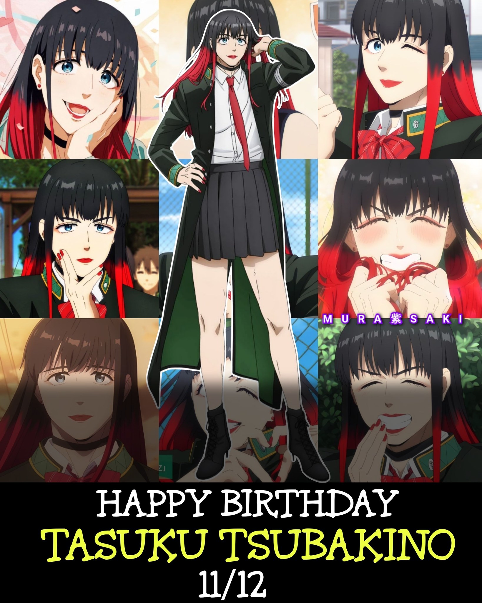 Happy Birthday Tsubaki my loves 😘❤️🎉 📌 Wind Breaker