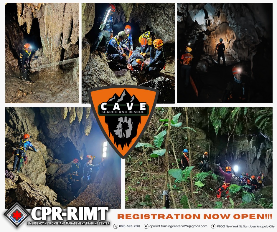 CPR - ‼️UP NEXT‼️ CAVE SEARCH AND RESCUE (CSAR) This training poses ...