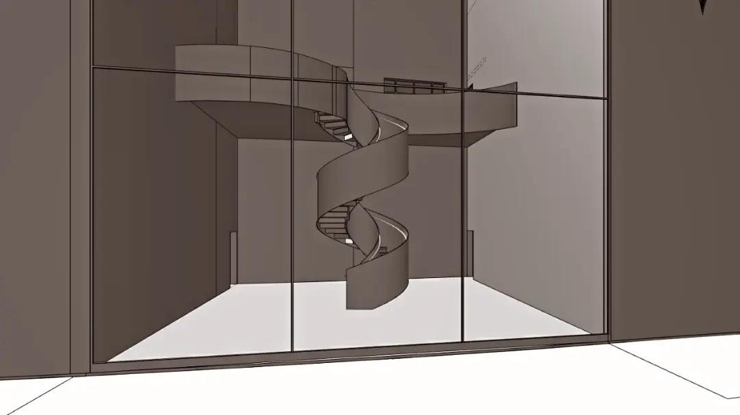 Double Volume Spiral Staircase. . .... - BOA Design Workshop