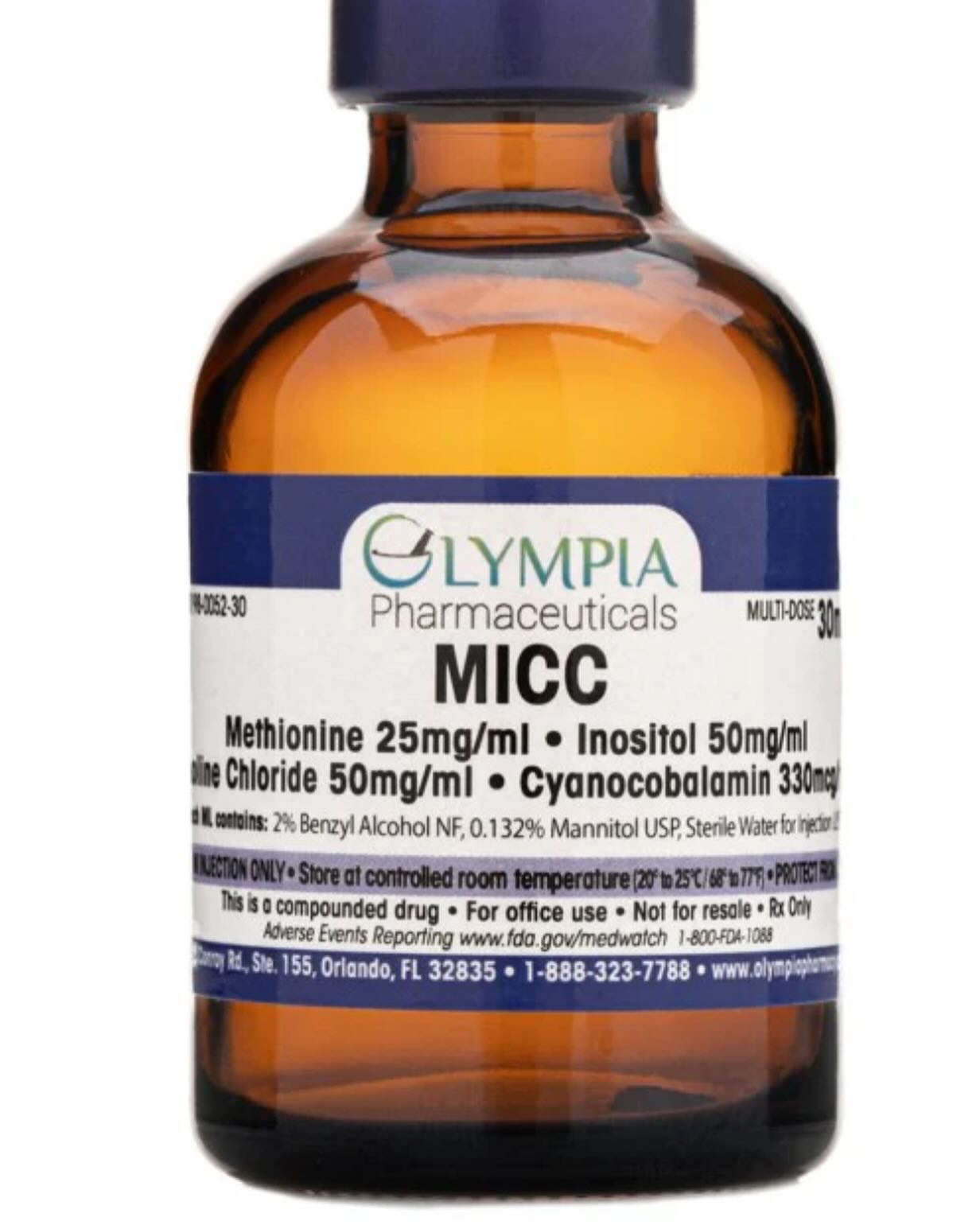 methionine inositol choline l-carnitine and b12 Lipotropic 