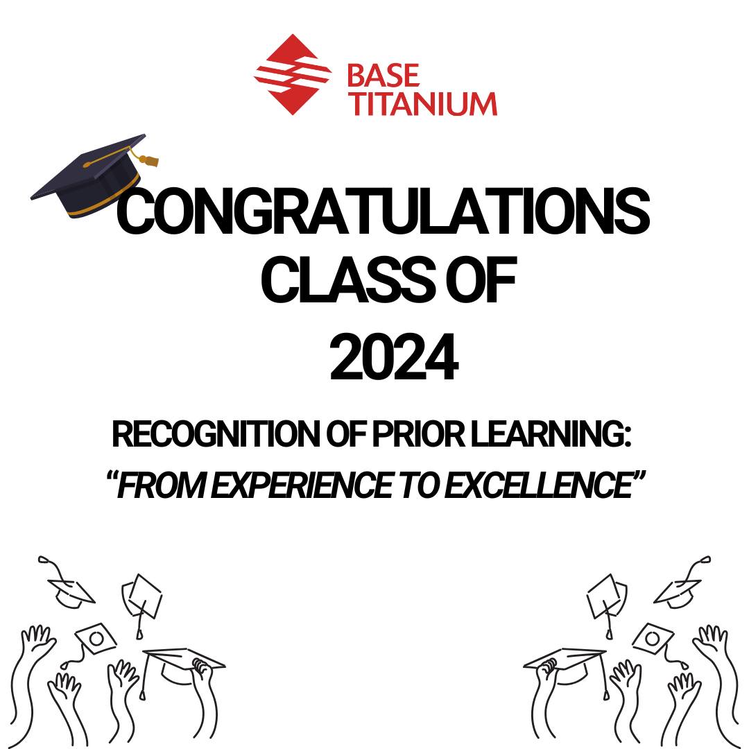 Base - 🎉 Congratulations to the 2024 cohort of our Recognition of Prior ...