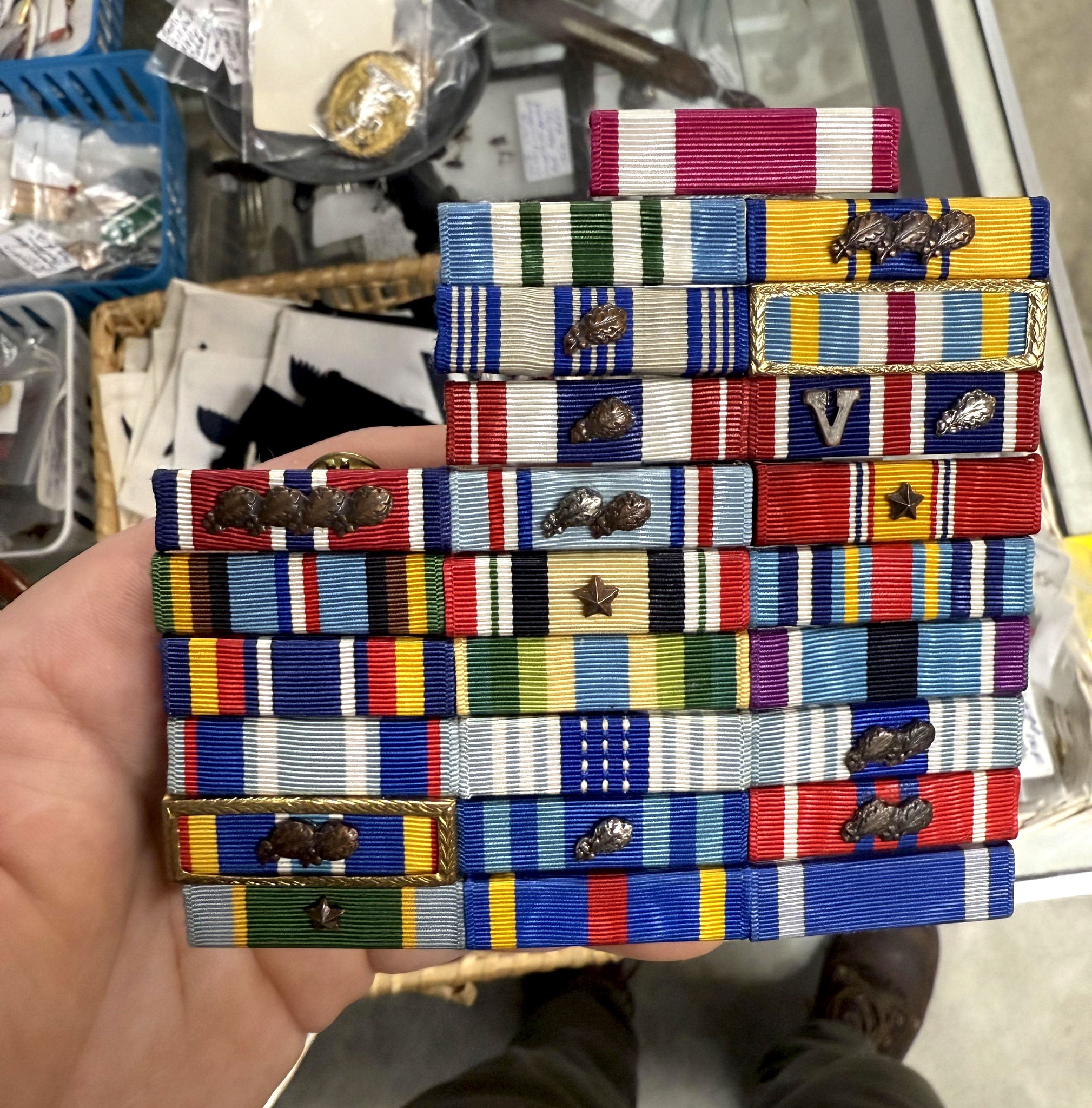 Thrifting - This isn’t decor. It’s a resume written in ribbons, now ...