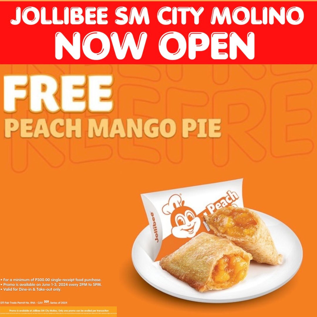 JOY is finally here! We welcome everyone at Jollibee SM City