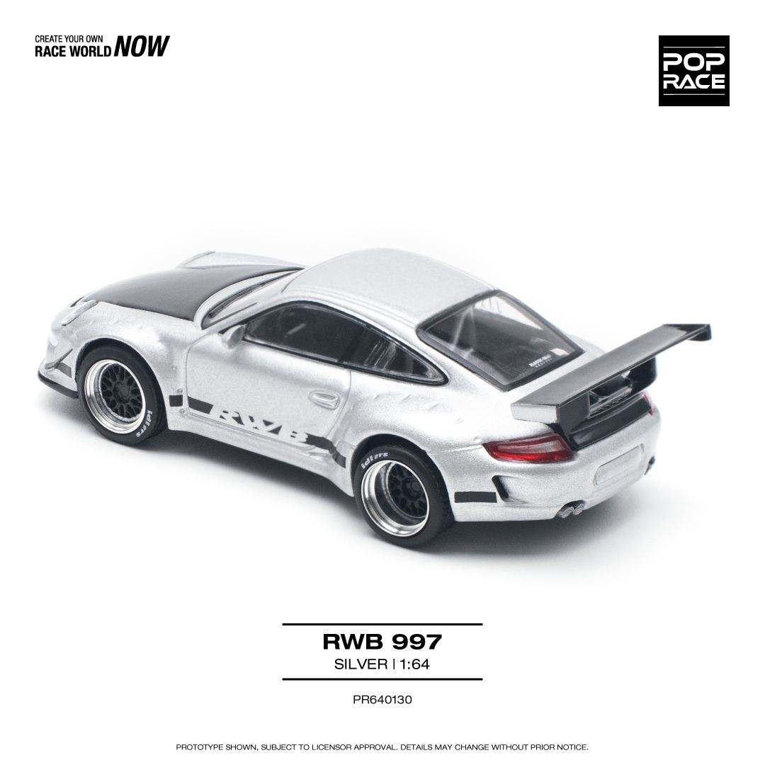 POPRACE 1/64 RWB 930 Purple Chrome - Vancouver 2026 Edition PRB003