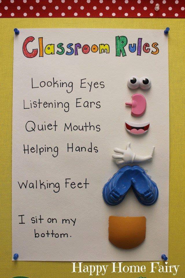 Cute & Fun Classroom Rules... - A Little Pinch of Perfect