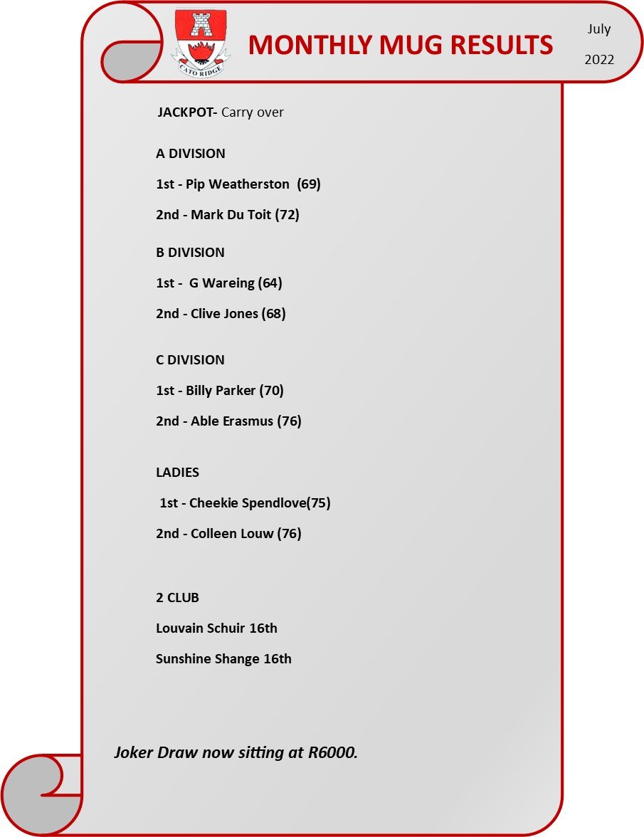 Cato Ridge Golf Club | Cato Ridge