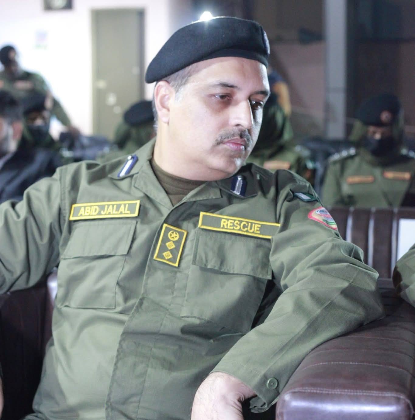Dr Abid shaikh Director Sindh Emergency Service Rescue 1122