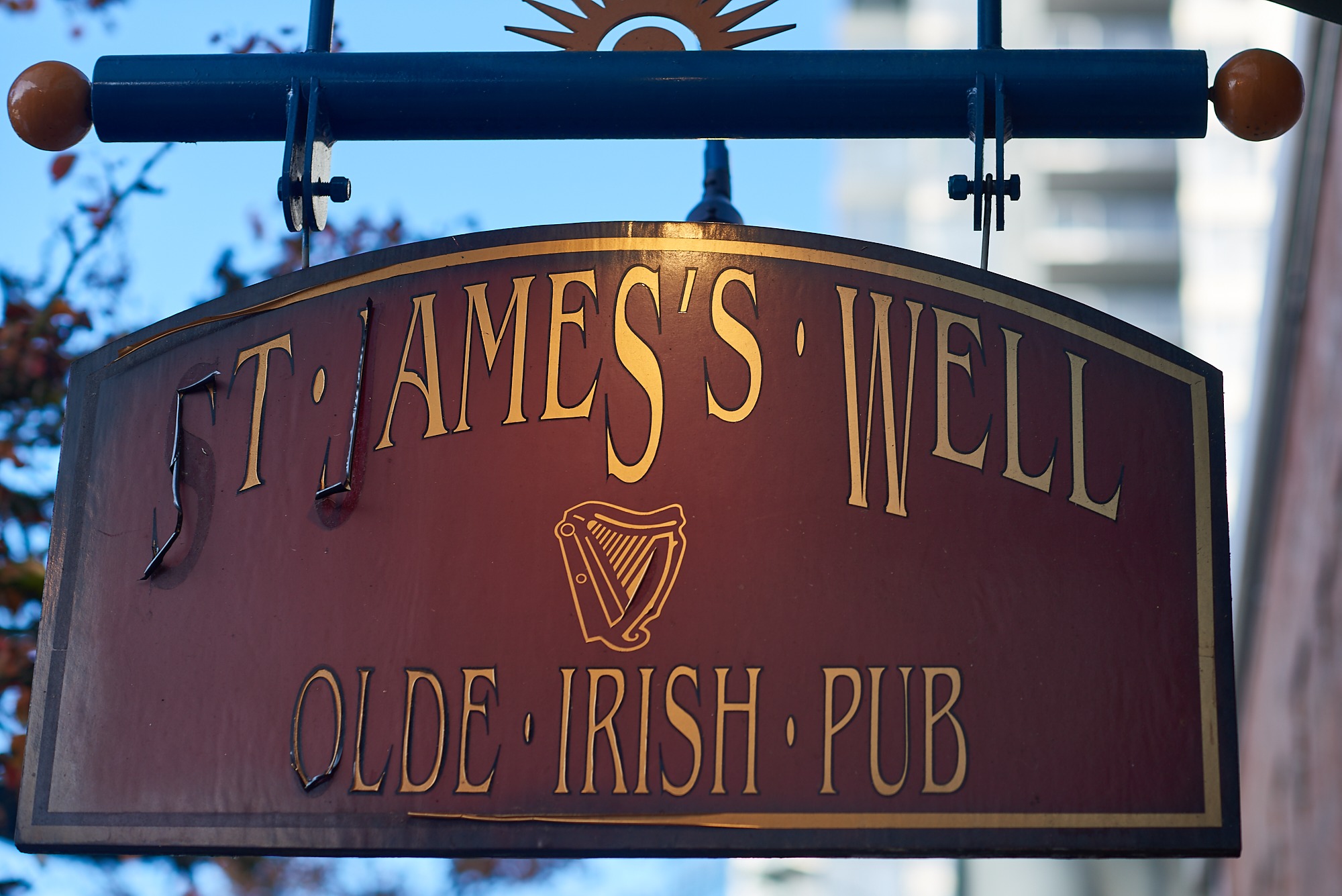 St. James Gate Irish Pub in Maplewood, NJ serves great food