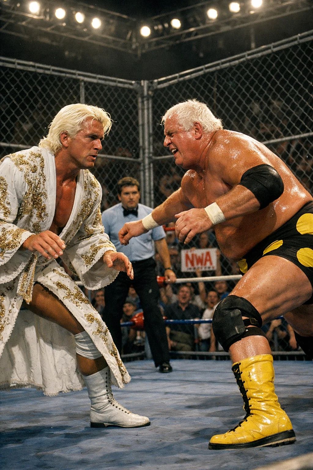 April 19, 1986 Crockett Cup: Ric Flair vs Dusty Rhodes