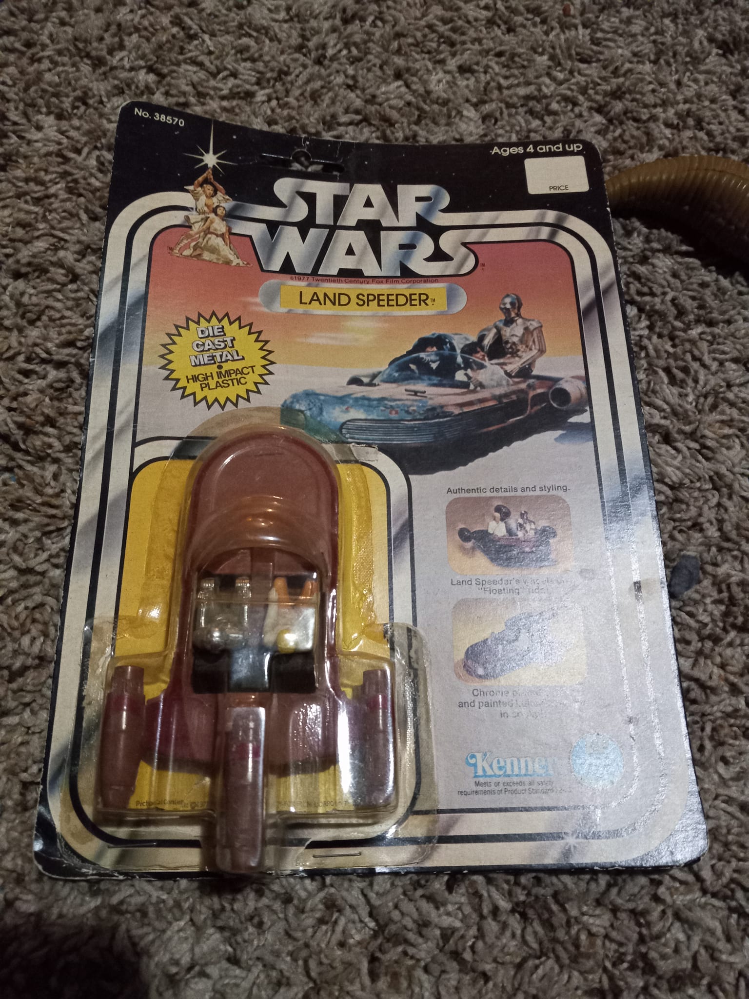 Hot Wheels Star Wars Prototype Land Speeder Vehicle - Véhicule Miniature Collector