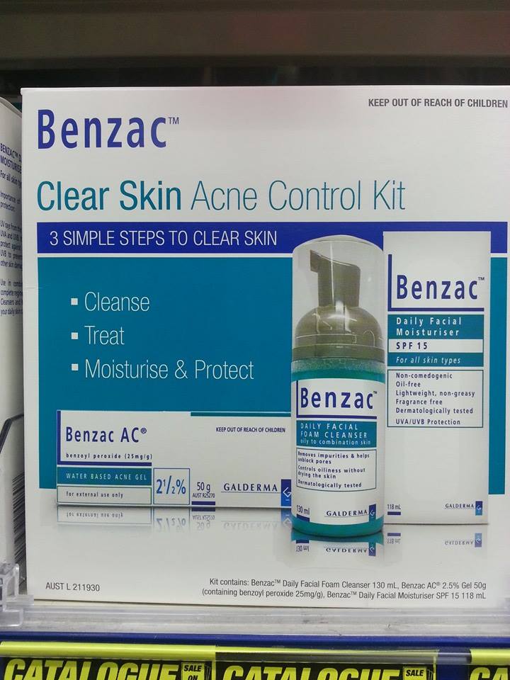 Pun1000 Styles - Benzac clear skin control kit... | Facebook