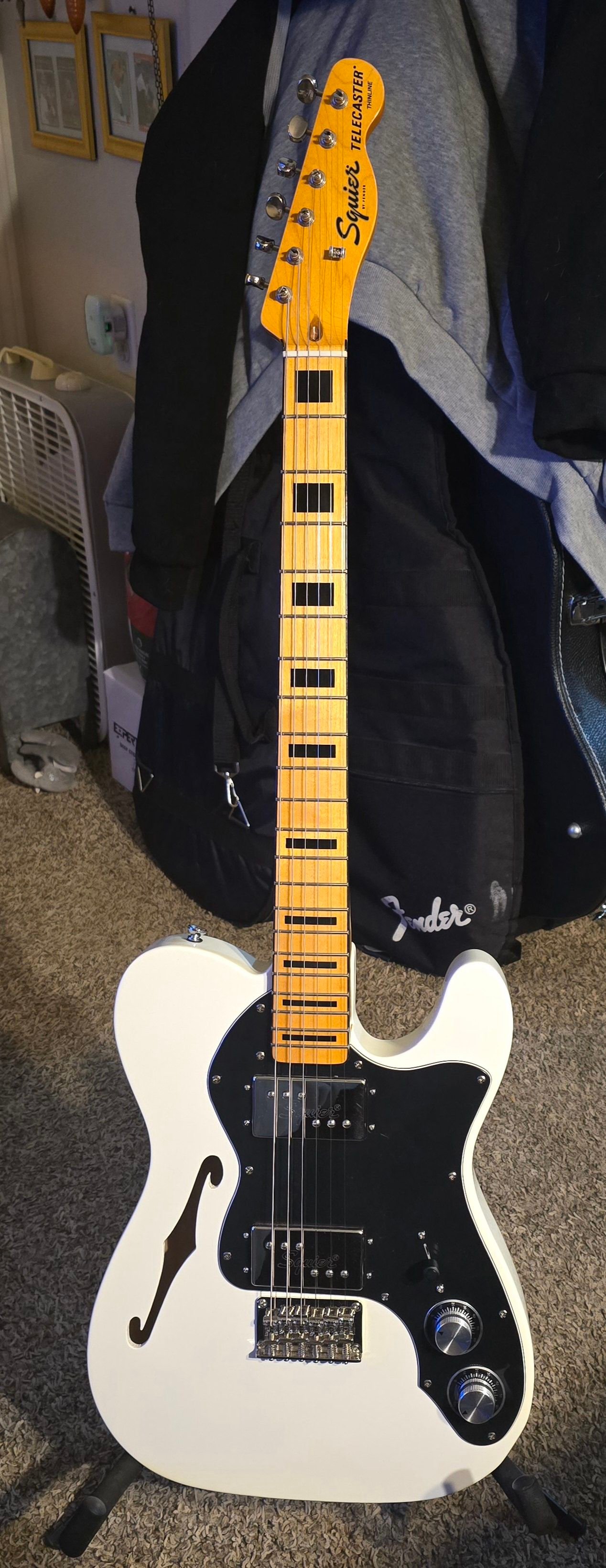 I just picked up another telecaster, finline square vibe, beautiful