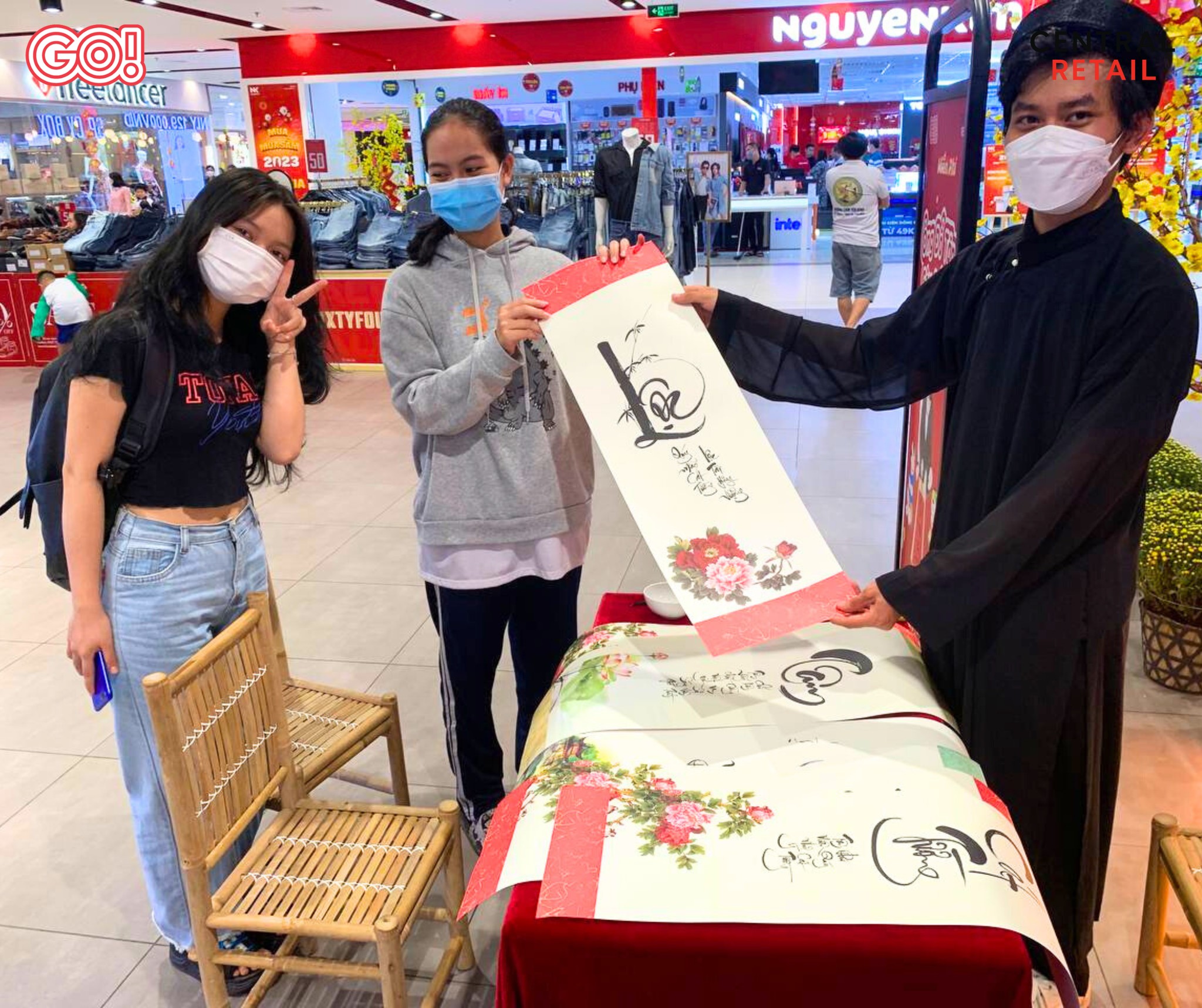 [GO! TRÀ VINH] ÔNG ĐỒ CHO CHỮ MIỄN PHÍ... - GO Mall Việt Nam