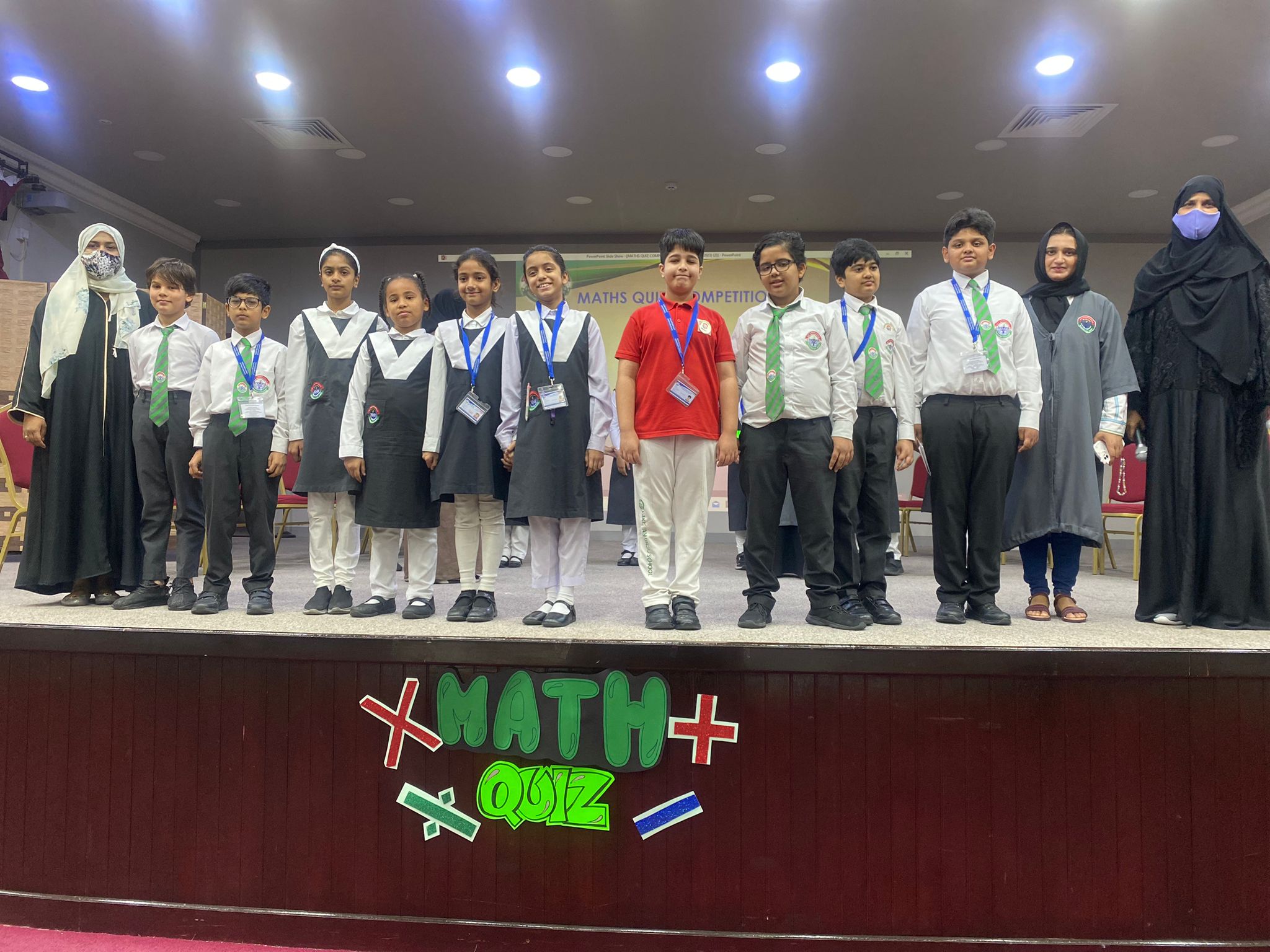 Mathematics quiz competition for... - Pakistan Urdu School