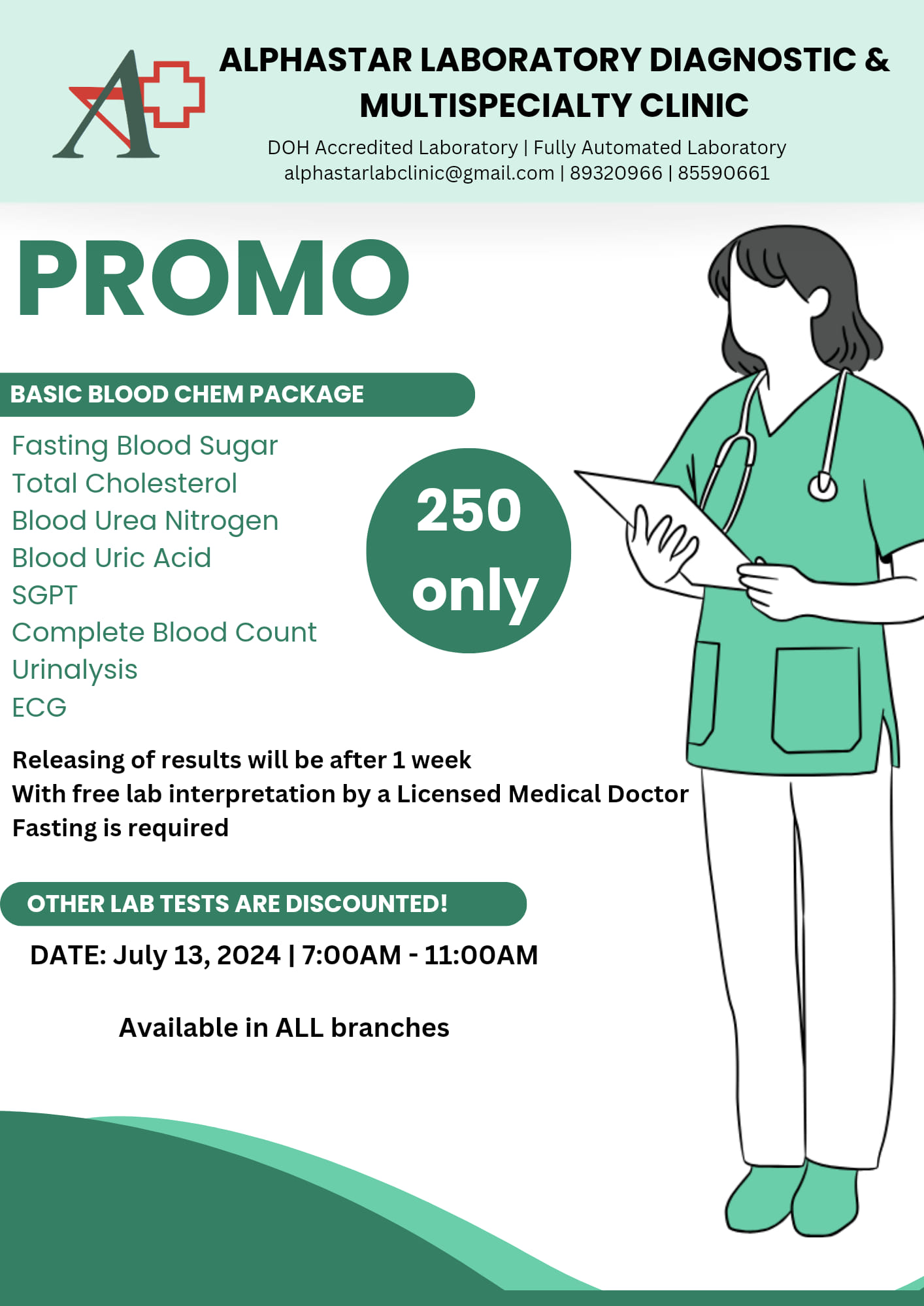 As part... - Alpha Star Laboratory & Multi Specialty Clinic