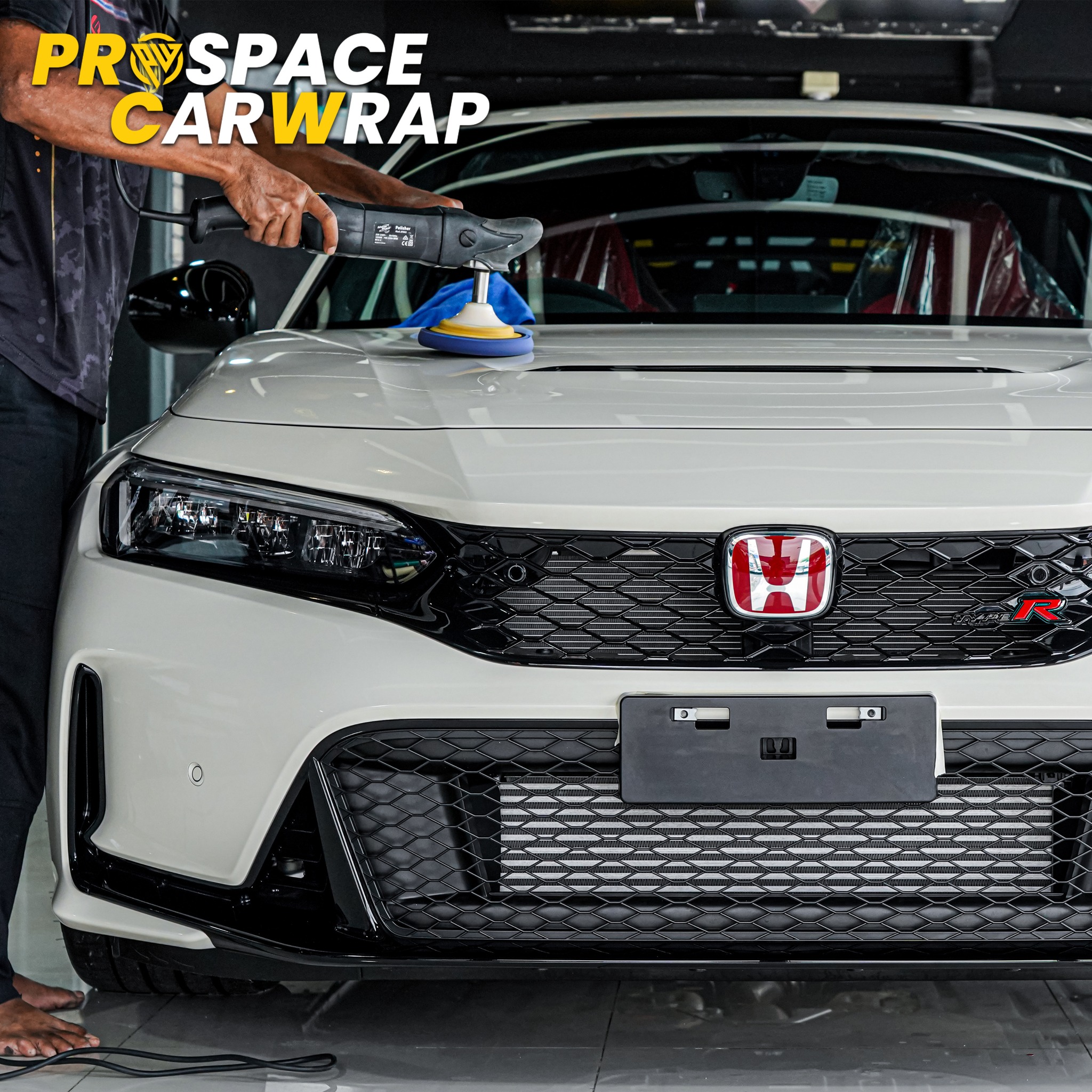 HONDA CIVIC Type R⚡️ ขัดเคลือบเซรามิค... - Prospace Carwrap | Facebook