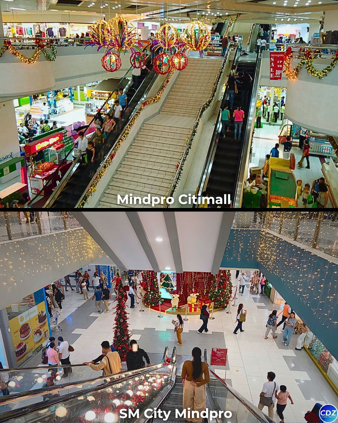 CDZ - 📍THEN & NOW: Christmas Feels from Mindpro Citimall to SM City ...