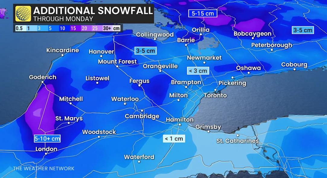 November 30, 2025 Here’s... - Ontario Storm Forecast Service | Facebook