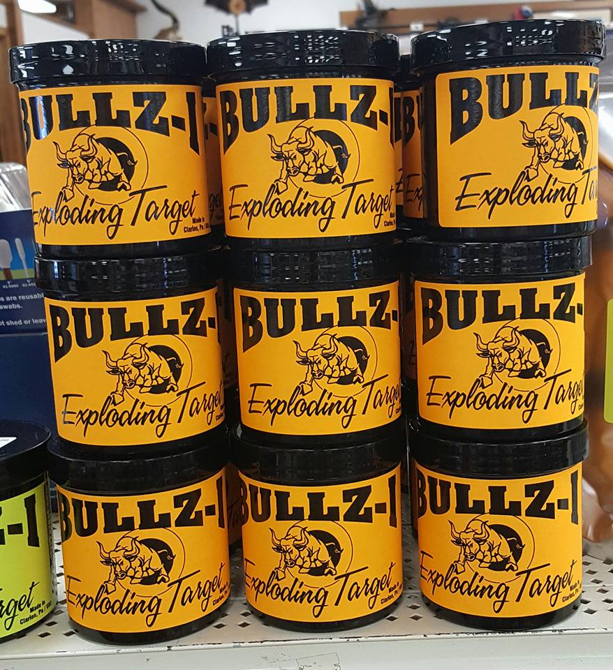 Schultz's Sportsmen's Stop - BULLZ-I exploding targets Made in Clarion ...