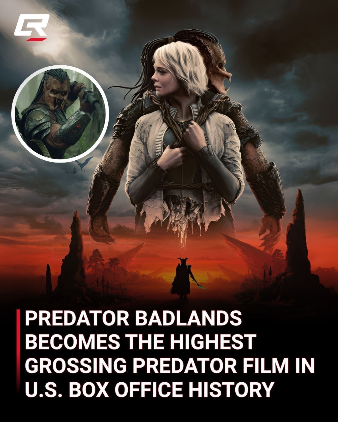 Global - Predator: Badlands has officially made franchise history ...