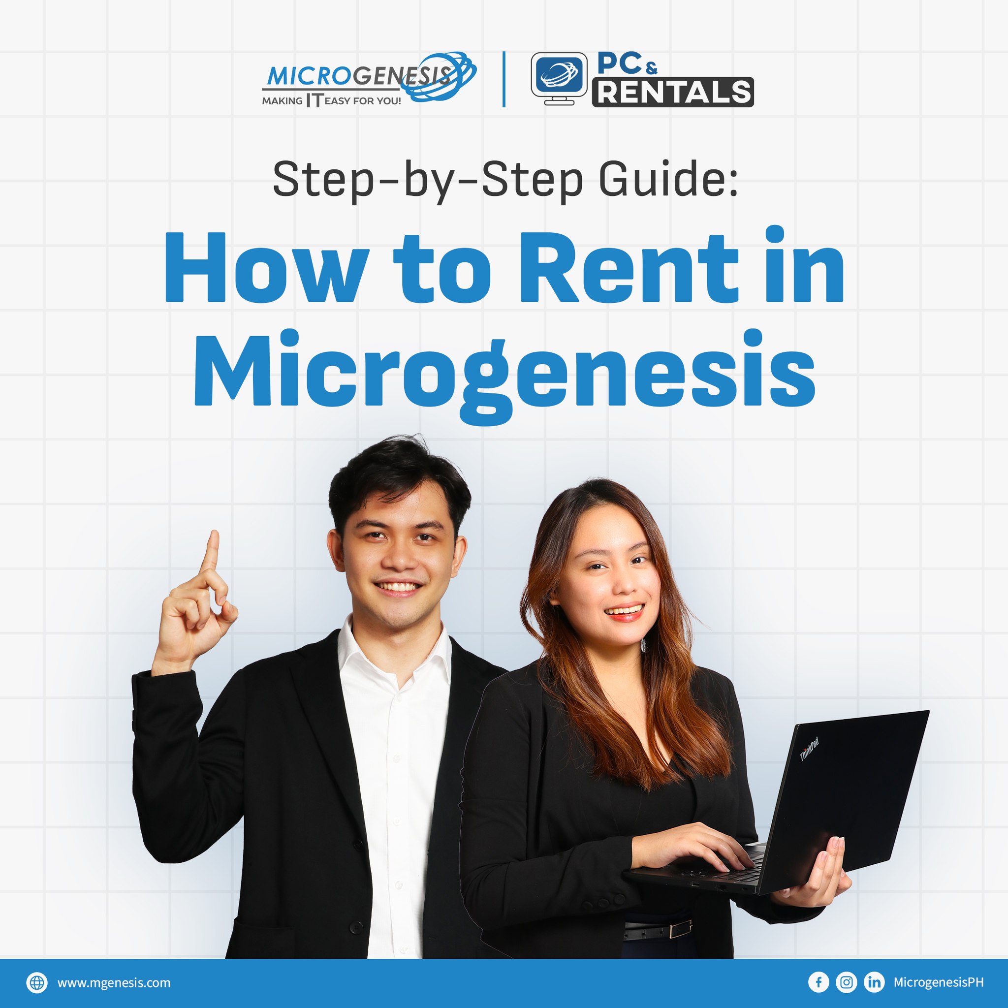 Microgenesis - Here’s how to rent with us! Renting IT... | Facebook