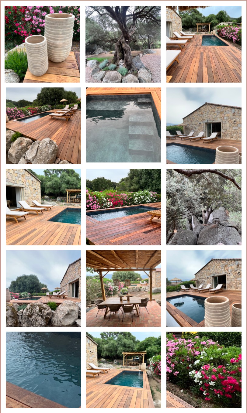 Piscine citadine, bois et rocher -... - Piscines de France | Facebook