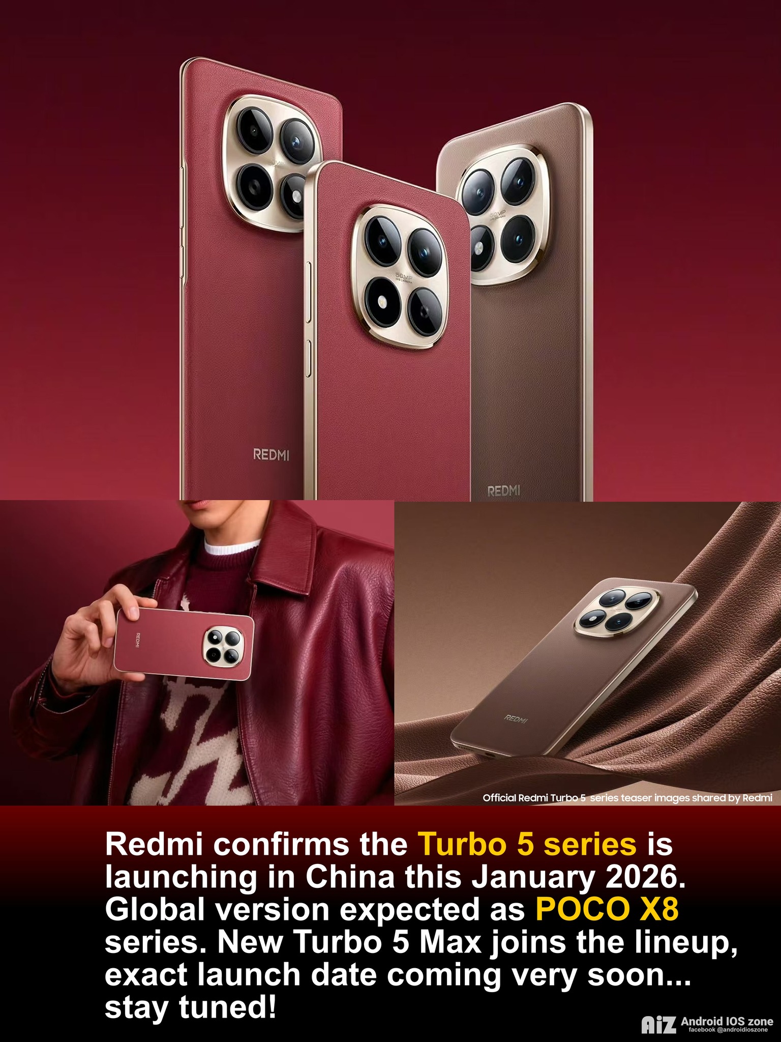 Redmi Turbo 5 Max (Poco X8 Pro Max) Launching on Jan 29 Poco X8