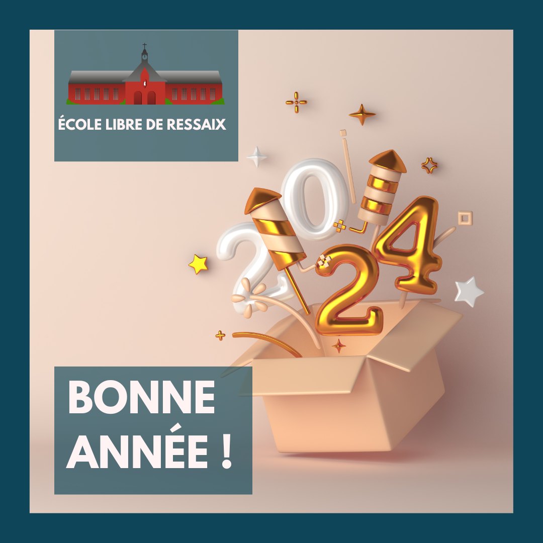 Nous vous souhaitons une... - Ecole libre mixte de Ressaix