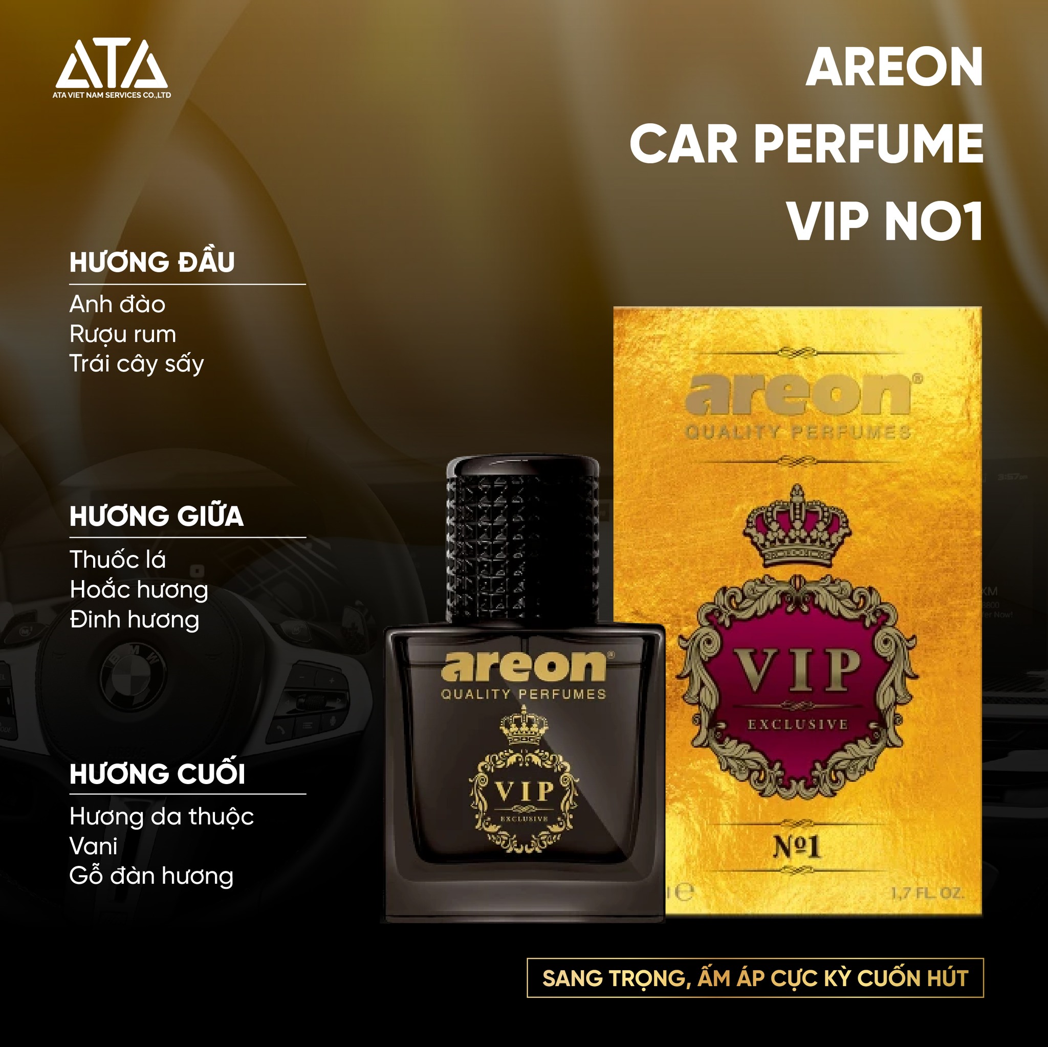 AREON - AREON VIP NO.1 - DẤU ẤN CỦA SỰ LỊCH LÃM VÀ BẢN LĨNH Tinh tế ...