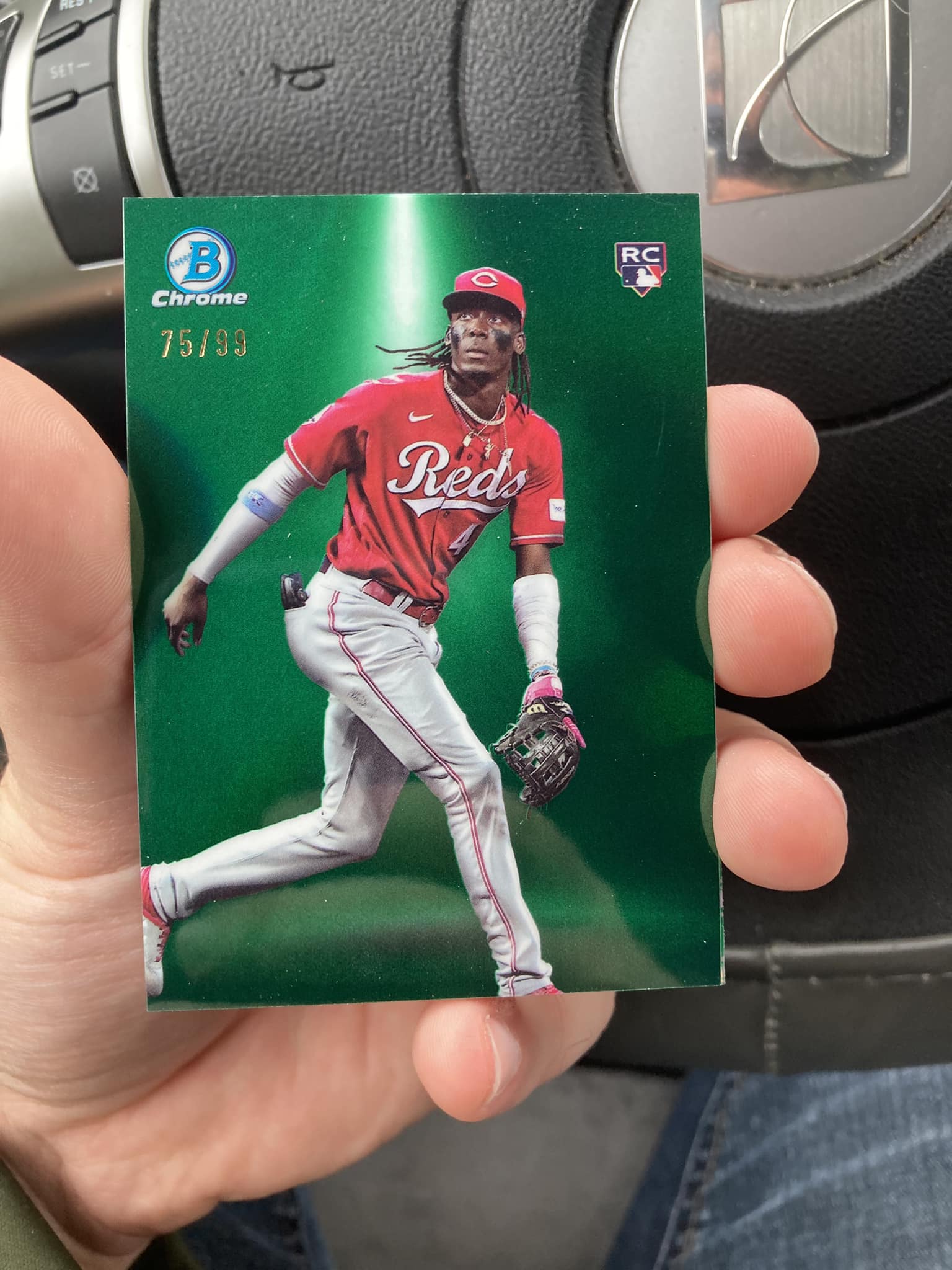 Freshly pulled from Bowman 2026 blaster box