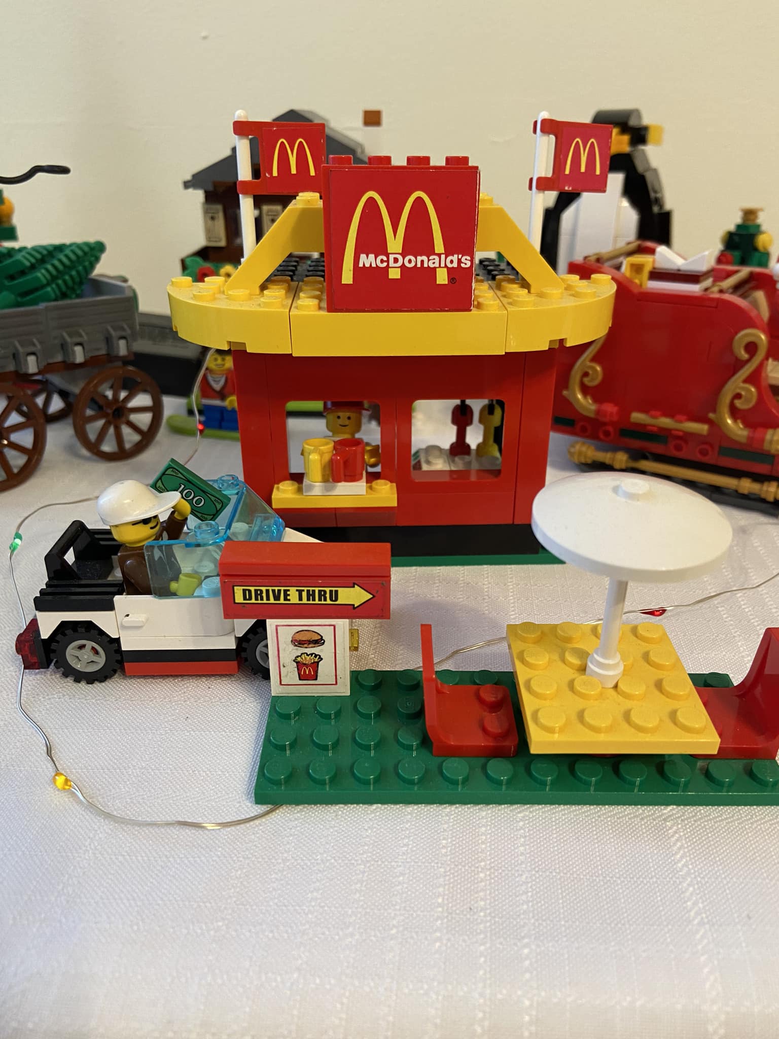 My little vintage McDonalds set. From 1999