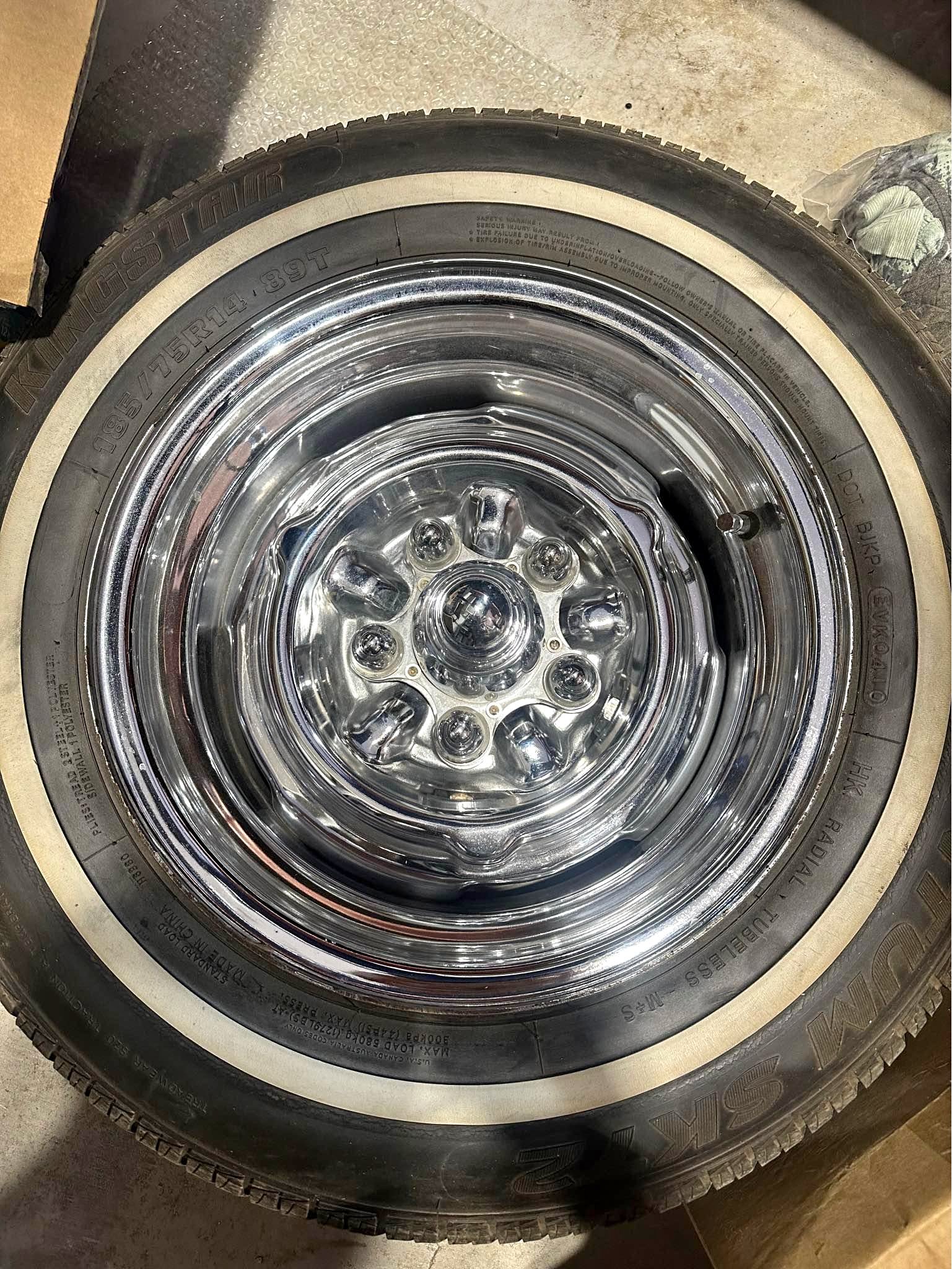 14 inch chrome rims with spider caps - Car Wheels, Tires & Parts ...