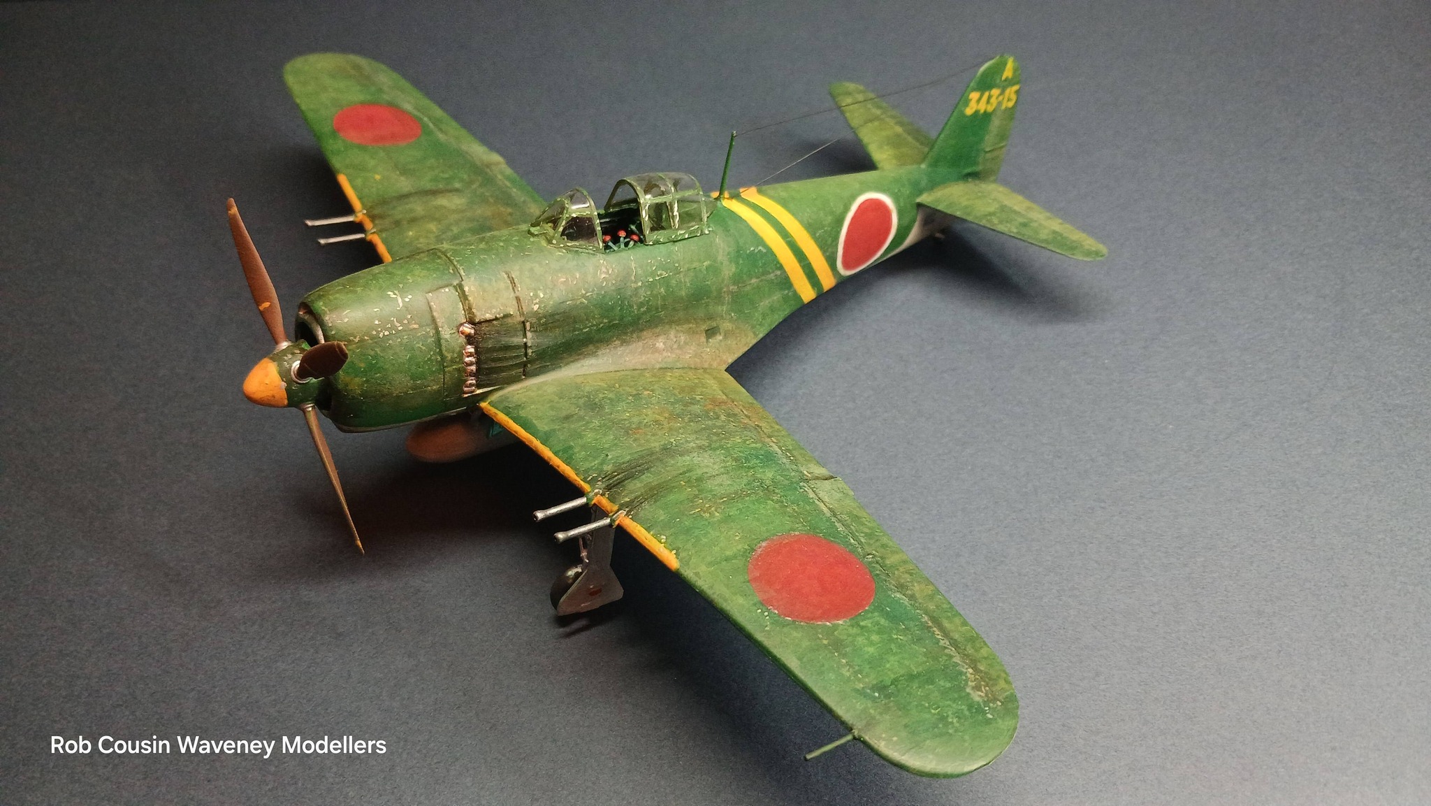1/48 - Maquette avion - Kawanishi N1K2-J Shiden Kai (George) - HASEGAWA J2 - Modélisme