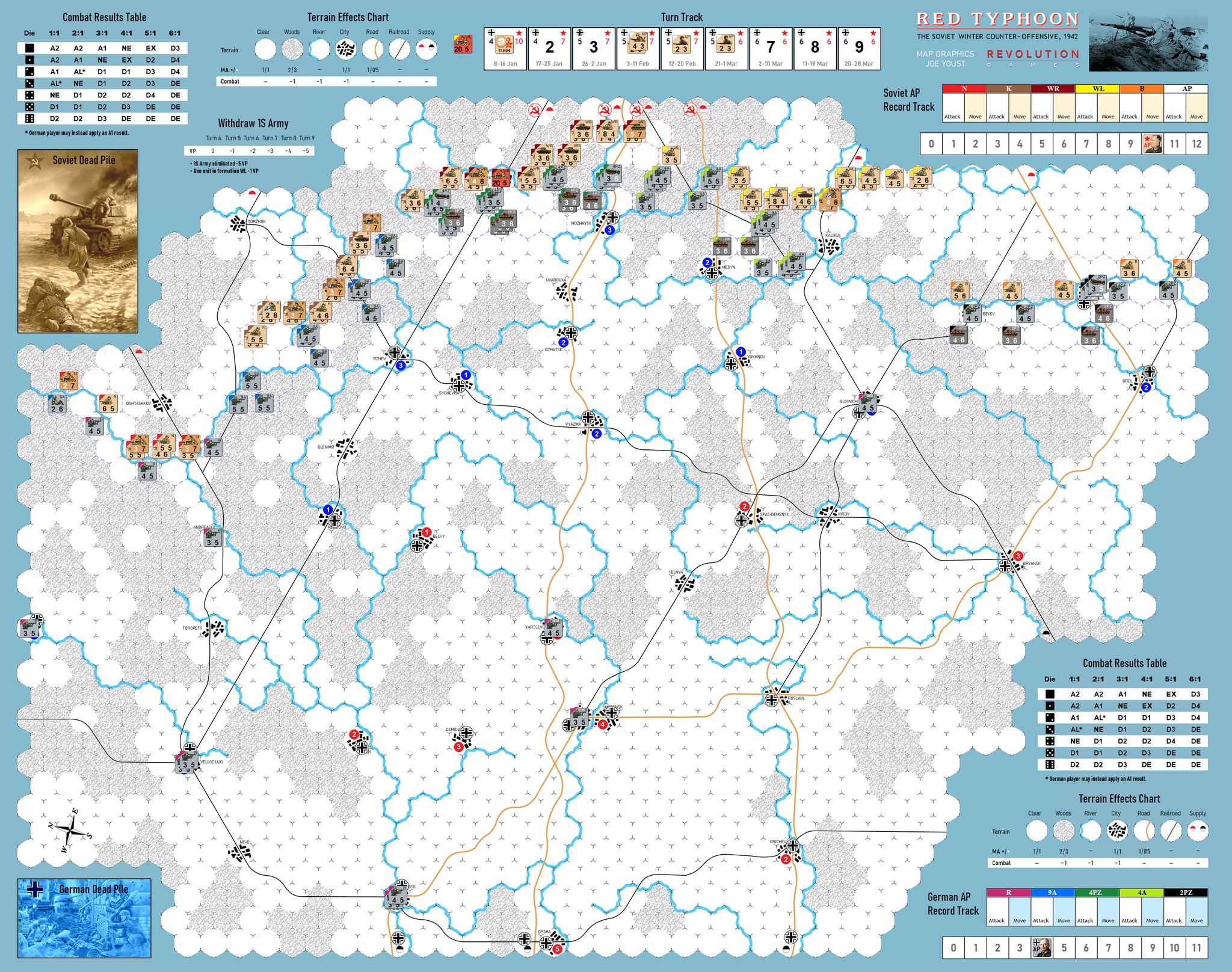 Cyberboard Gamebox for Red Typhoon: The Soviet Winter Counter