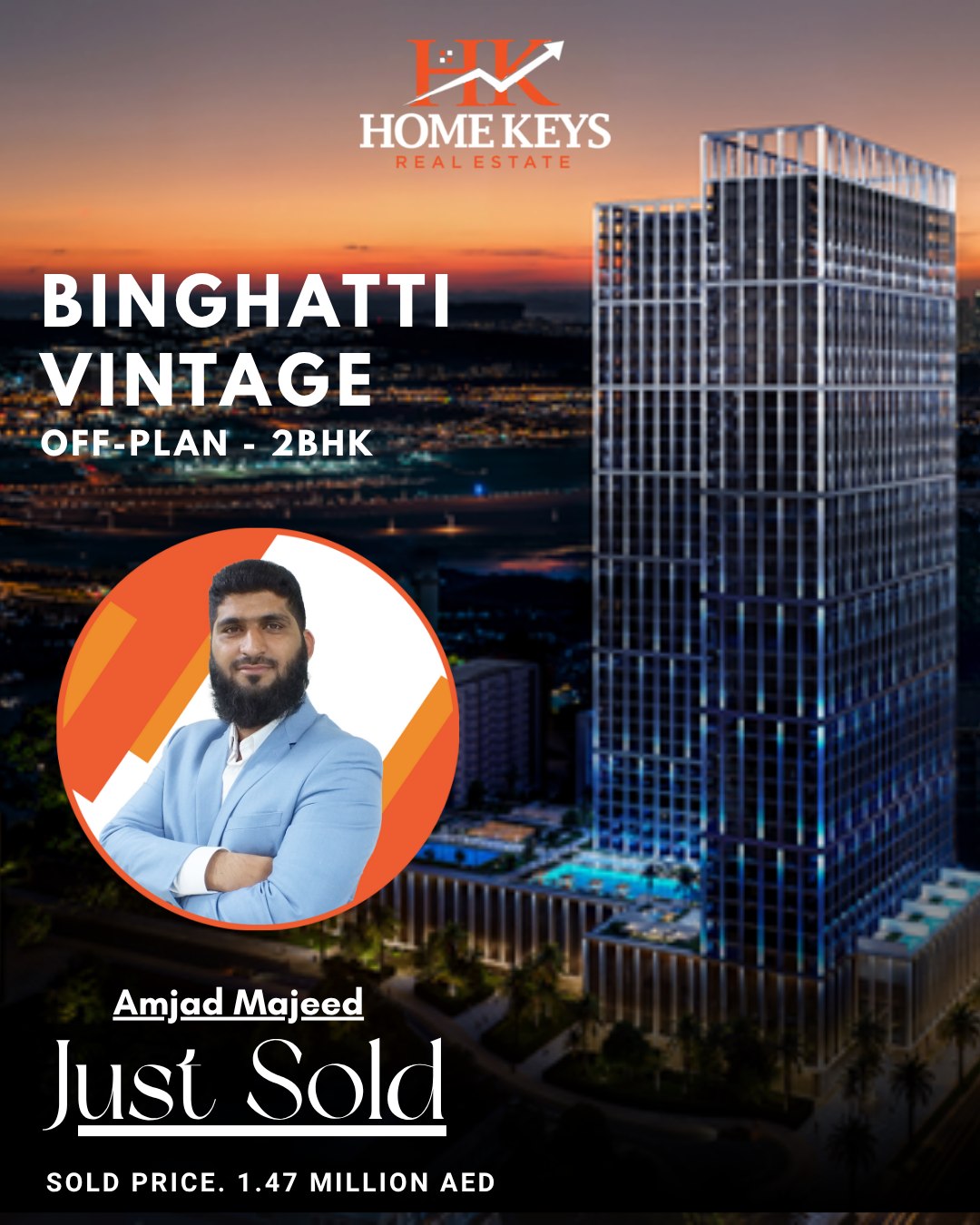 Home - Just Sold! 🔥 Another Off-Plan 2BHK at Binghatti Vintage sold for ...