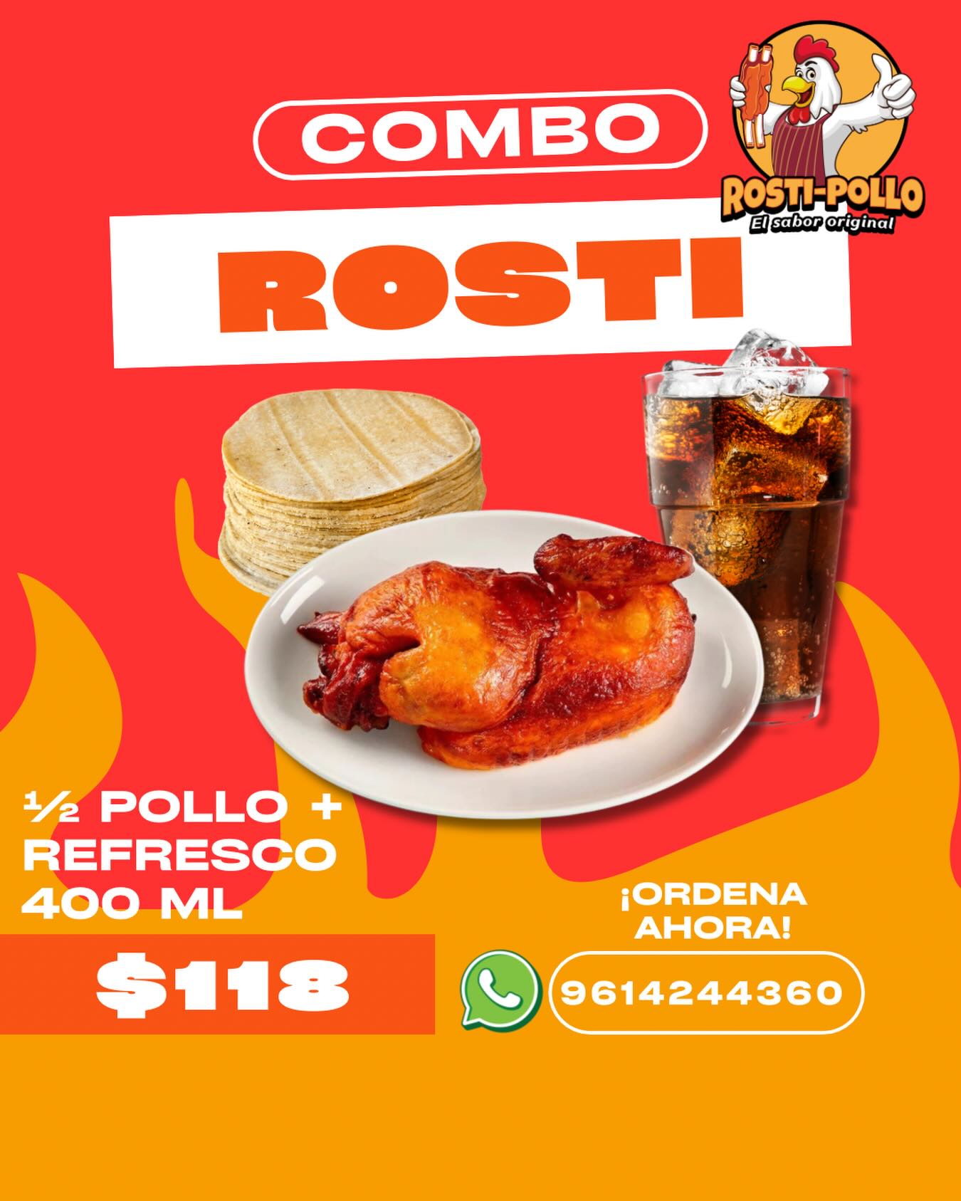 Rosti-Pollo | Tuxtla Gutiérrez