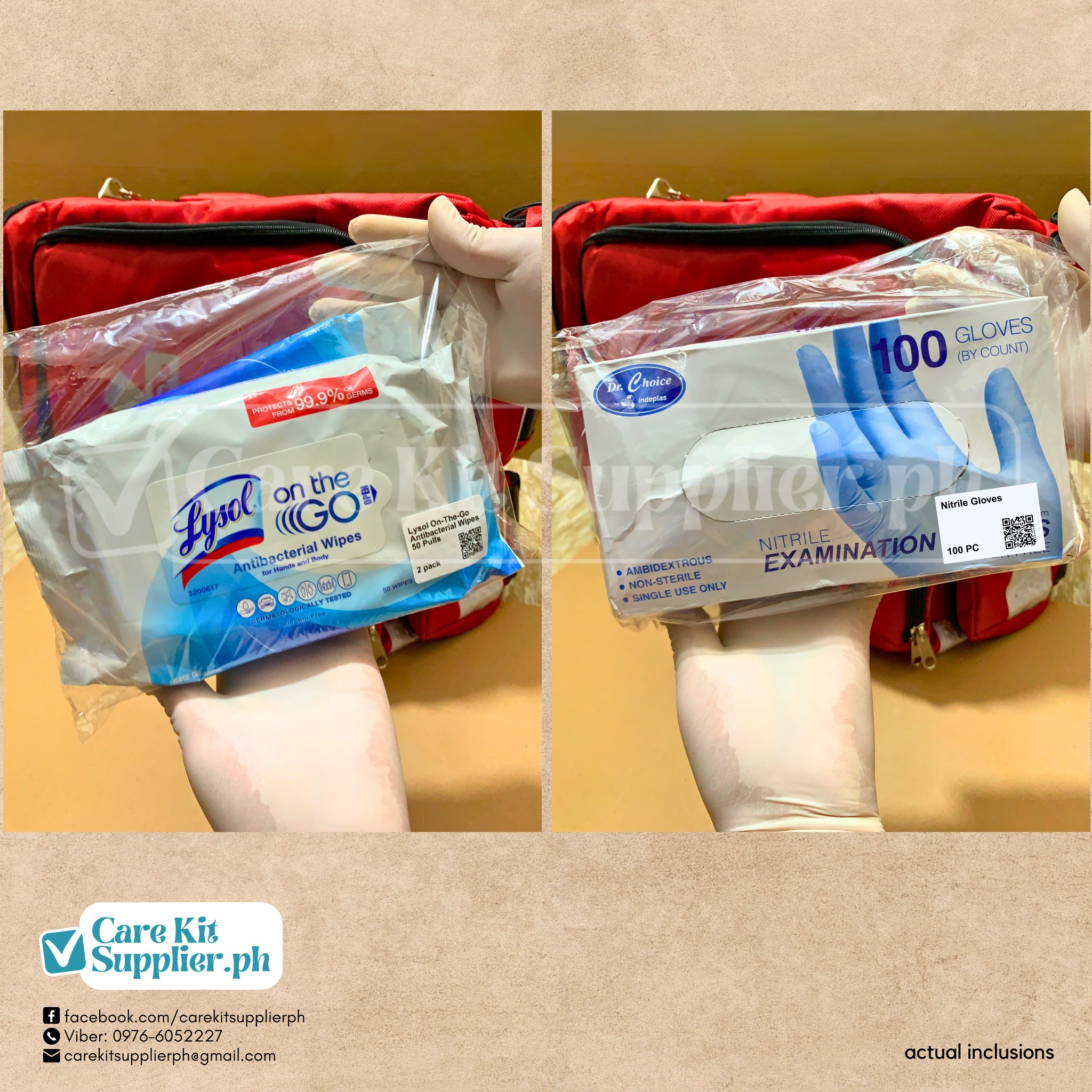 CARE - [2] TWO TRAUMA BAG SETS WITH COMPLETE INCLUSIONS delivered to ...