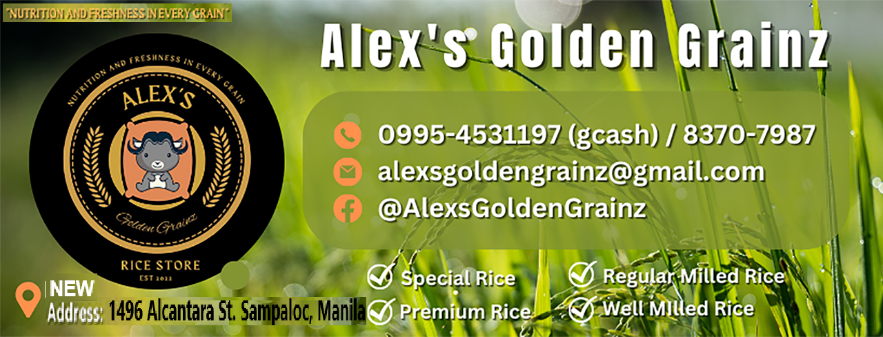 Alex's Golden Grainz Rice Store | Manila