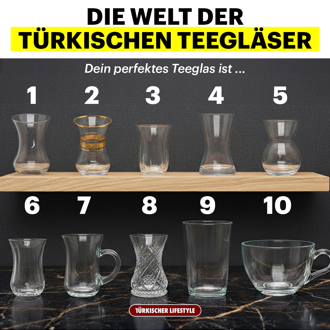 We Turks really do drink a lot of tea — every day, everywhere, and for every mood. But honestly, not every tea tastes the same in every glass. Some glasses just make