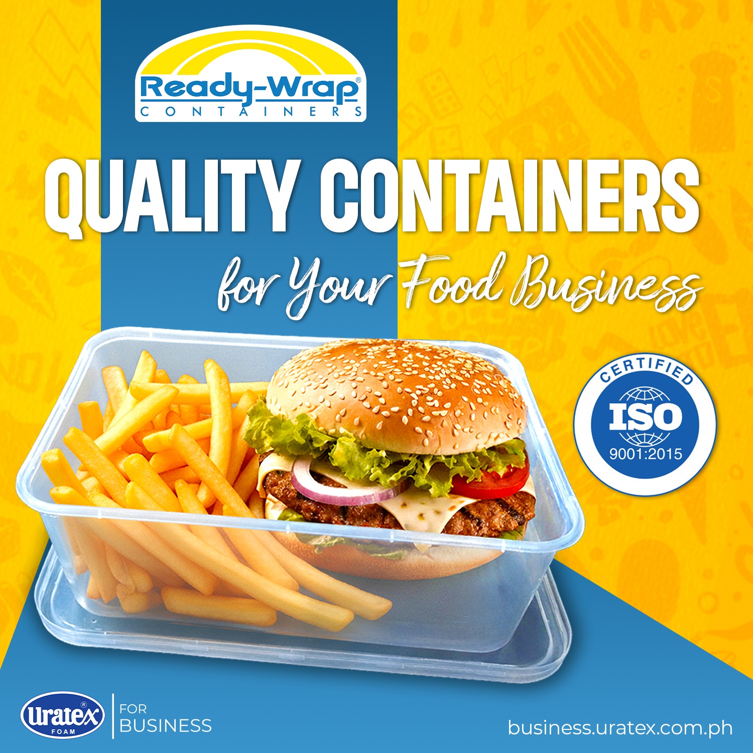 Ready-Wrap - Choose Uratex Ready-Wrap Containers—your durable, reusable ...