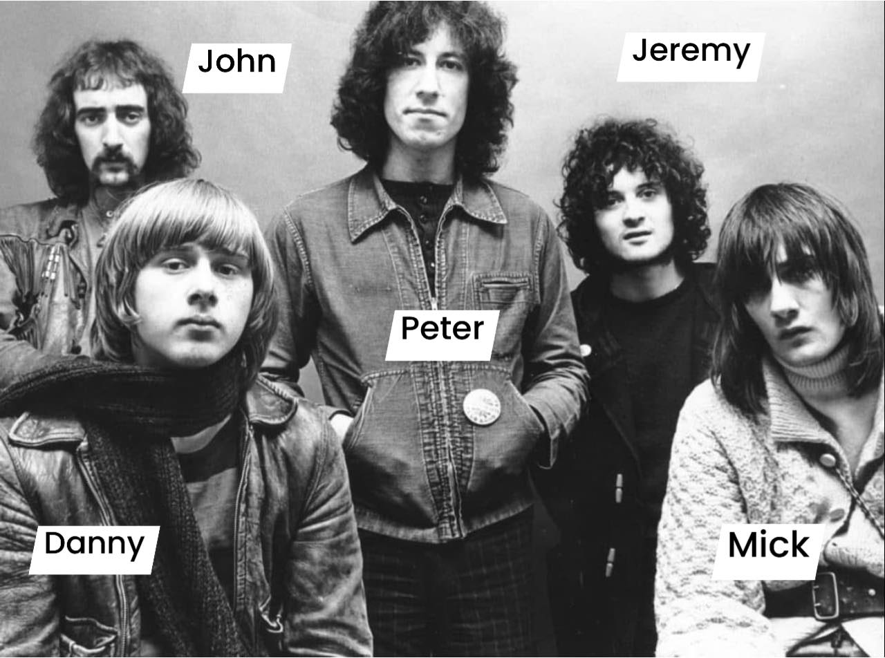 アート・デザイン・音楽 FLEETWOOD MAC 1969 CHICAGO peter green
